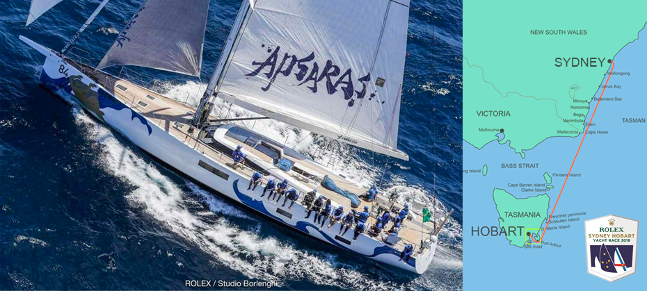 Advanced A80 APSARAS alla Rolex Sydney-Hobard Yacht Race 2018