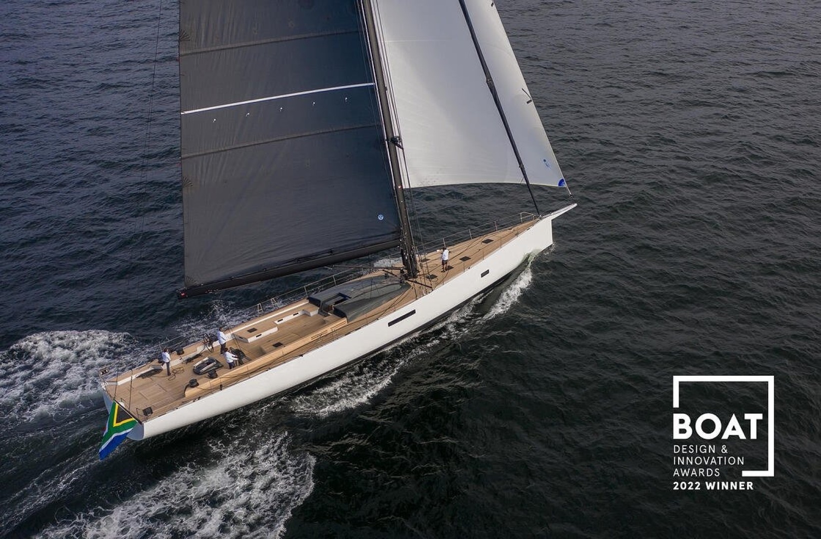 SW105 Taniwha winner of the Boat International Design and Innovation Award