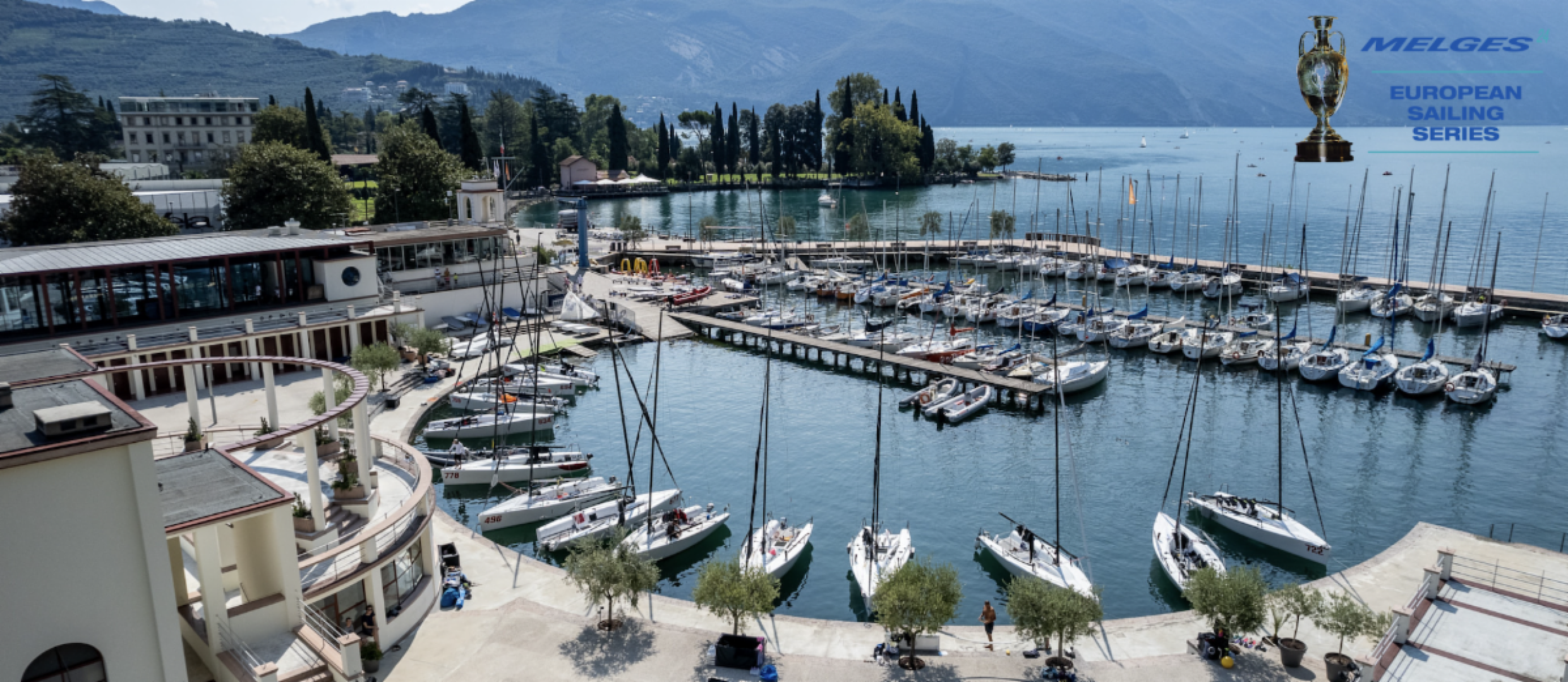 The fourth event of the Melges 24 European Sailing Series 2022 will be sailed on lake Garda, in Italy © IM24CA/Zerogradinord