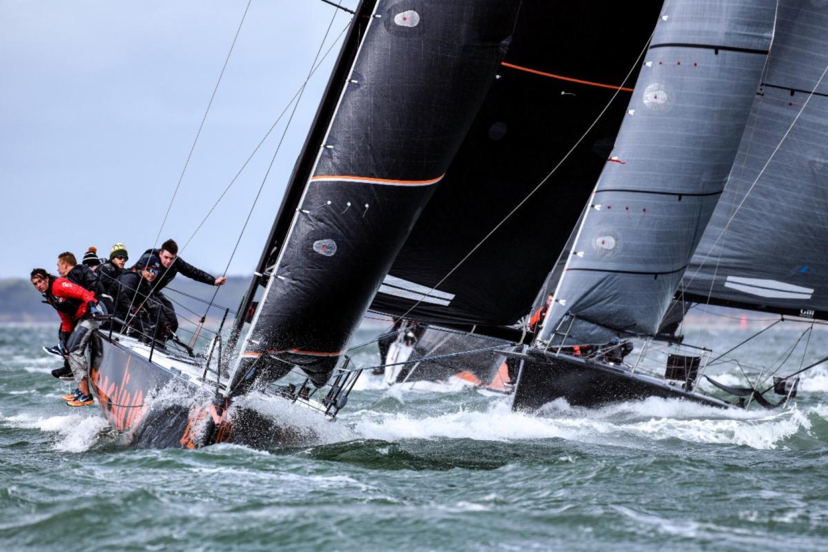 Nine boats will be competing in the HP30 class in the RORC Vice Admiral's Cup between 20-22nd May, including Jamie Rankin's Farr 280 Pandemonium © James Tomlinson