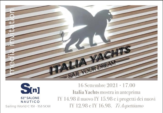 Italia Yachts presenta IY 14.98 a Salone Nautico di Genova 