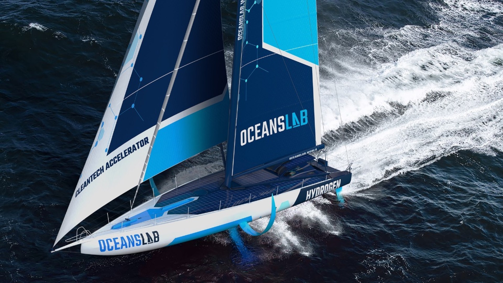First hydrogen Imoca announced by Phil Sharp and OceansLab