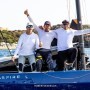 The team on Aspire, 2023 World Champions in the International 5.5 Metre Class. Photo credit: Robert Deaves