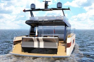 Russia Engineers Catamaran in Automobile Style for Sport Car Connoisseurs