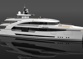 Tommaso Spadolini: a 48m concept with large spaces for long voyages