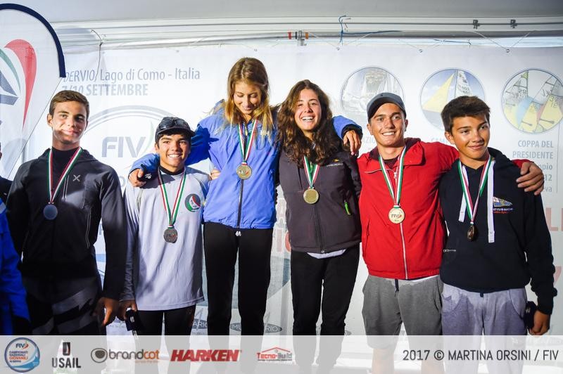 Con l'argento nei 420 di Salvetta, arrivano a 5 le medaglie fragliotte ai Campionaati Giovanili/Primavela FIV 2017