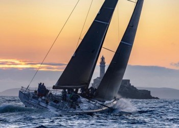 Fourth time lucky for 50th Rolex Fastnet Race monohull line honours