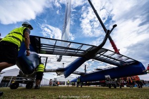 France SailGP Team unveils boat and goes into action in Sydney