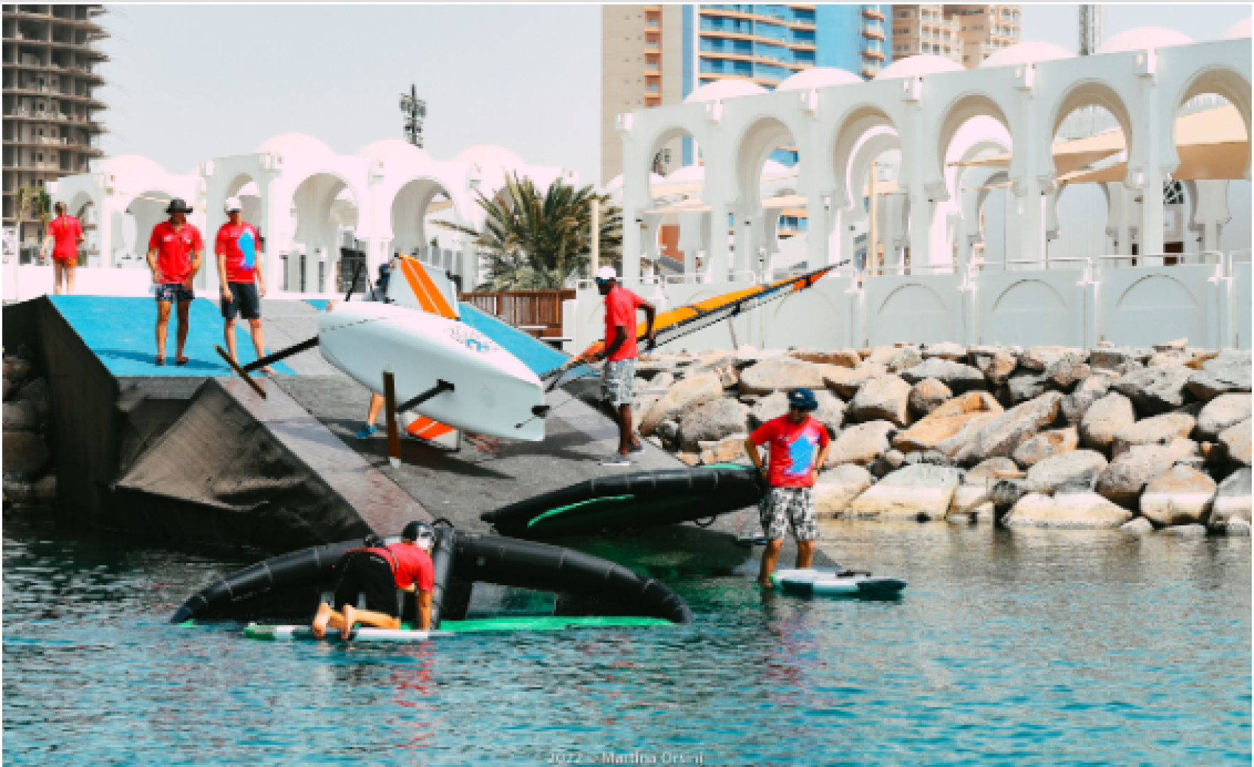 Vela in Arabia Saudita con il foiling e Ocean Racing a Jeddah