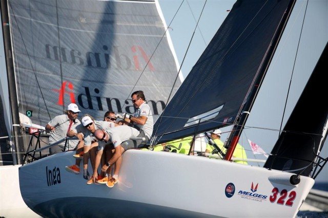 Kuznetsov's 'Tavatuy' Takes Two Bullets on Day One at 2017 Melges 32 World Championship
