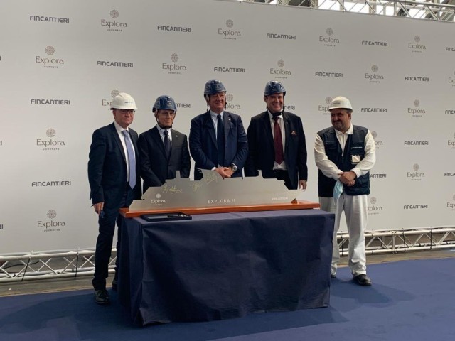 Fincantieri and MSC Celebrate the start of construction of Explora II