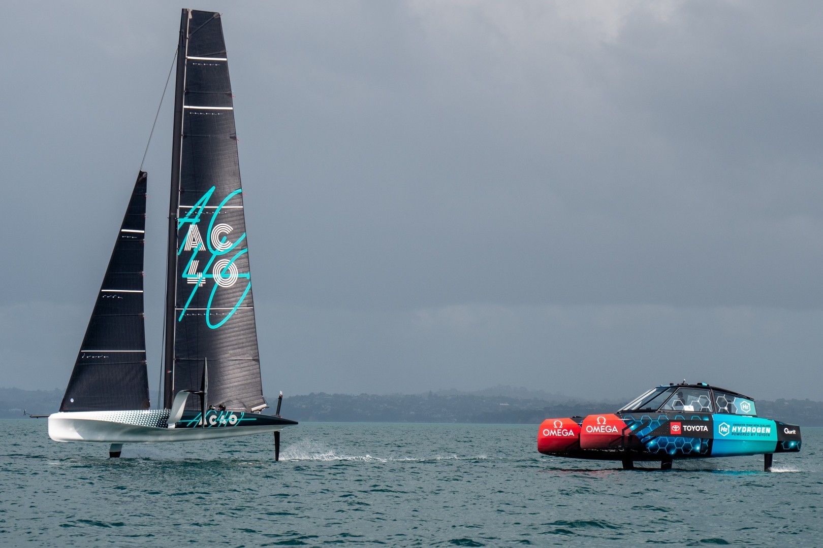 Emirates Team New Zealand: AC40 Up Up And Away