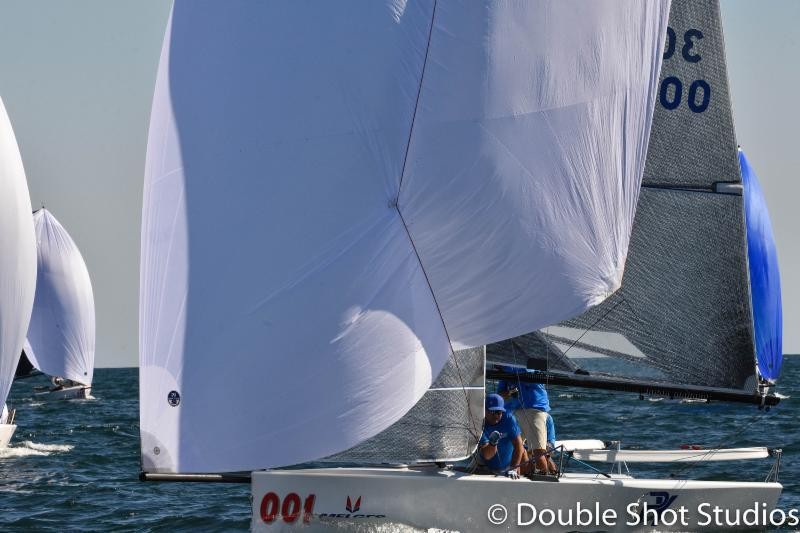 A Pacific Yankee Doodle Dandy Opening Day in Newport at 2017 Melges 20 U.S. National Championship
