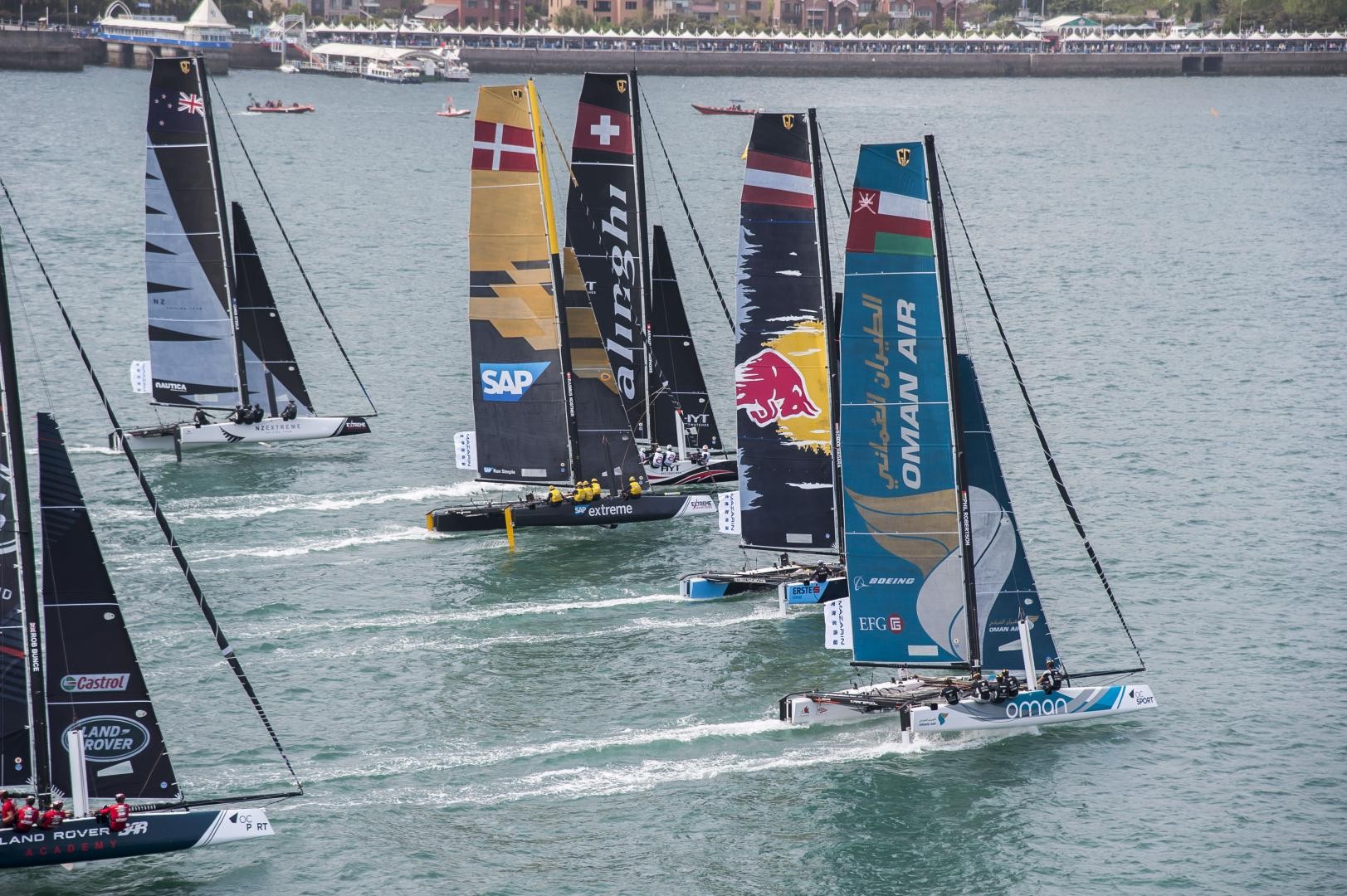 Extreme Sailing Series™ new partners WTC Logistics and BAR Rigging