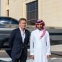 Alejandro Agag, Co-fondatore e Presidente di E1 Series, con con il Ministro dello Sport saudita, il principe Abdulaziz bin Turki Al-Faisal