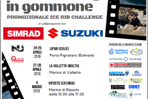 Palermo-Eolie-Malta in gommone. Il tour promozionale della ICE RIB CHALLENGE