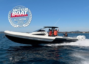 Lomac vince il premio Barca dell’anno 2022 di Moteur Boat