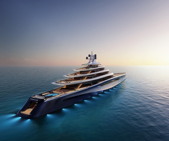 Oceanco unveils a revolutionary yacht design, Aeolus