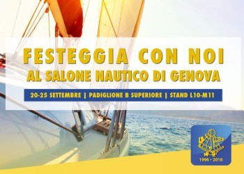 I vent'anni di Edizioni il Frangente al 56° Salone Nautico Internazionale di Genova