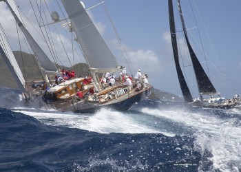 11th Superyacht Challenge Antigua: full on, day one