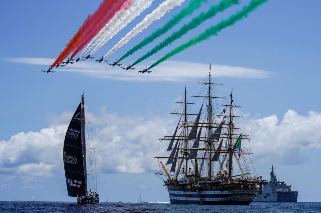 Vetrina internazionale per Genova: alla festa dell'Ocean Race partecipano anche Frecce Tricolori e Amerigo Vespucci