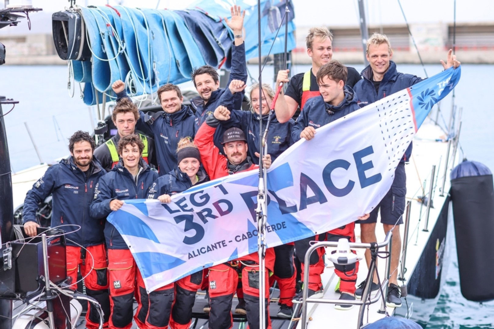 Austrian Ocean Racing powered by Team Genova arrive in Cabo Verde.
© Sailing Energy / The Ocean Race