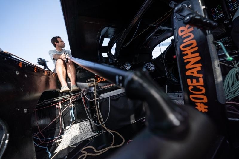 The Ocean Race Europe. Leg 3 from Alicante, Spain, to Genoa, Italy. On Board 11th Hour Racing Team.