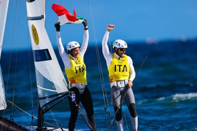Gold medals for Italy & Brazil at the Tokyo 2020 Olympic Sailing