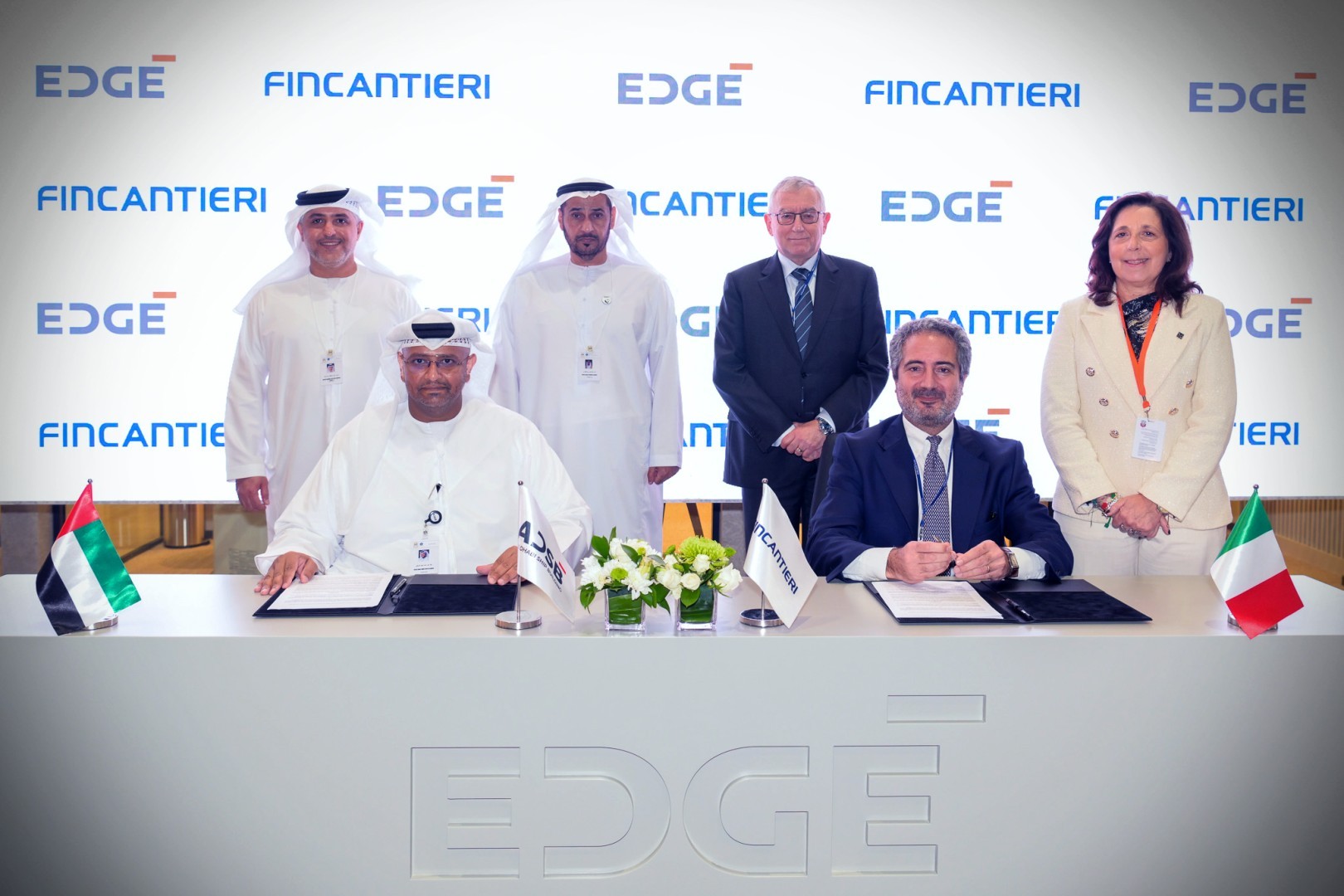 EDGE e Fincantieri firmano un accordo di cooperazione ad Idex 2023