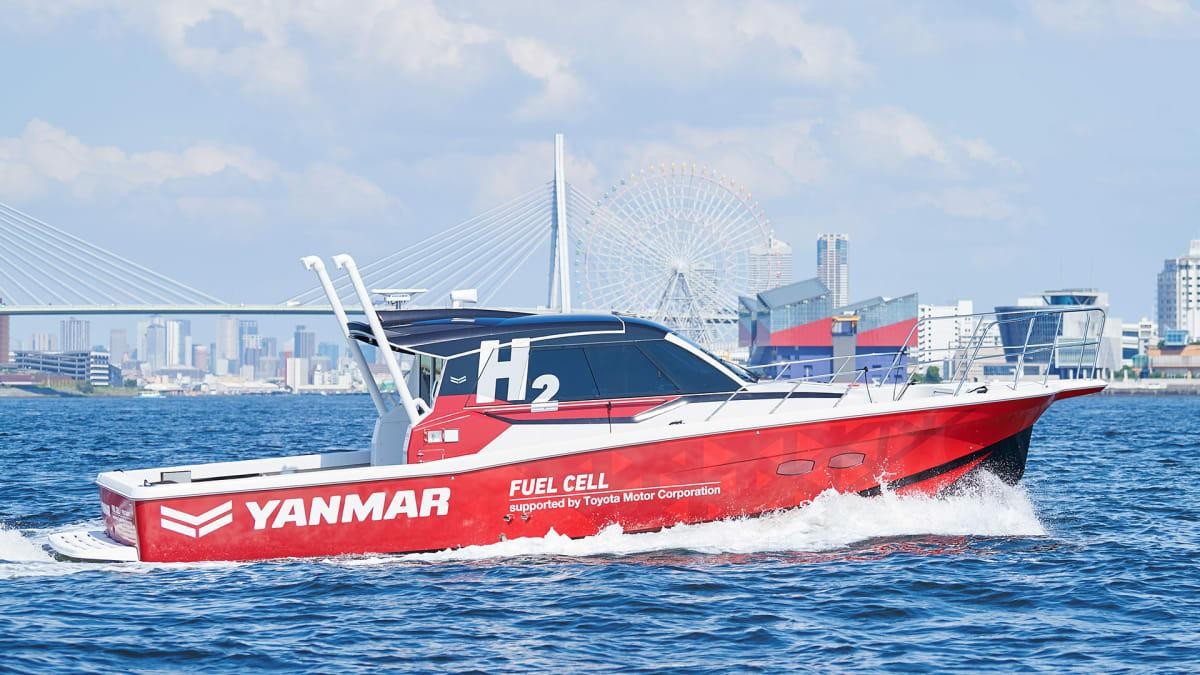 Yanmar’s hydrogen fuel cell boat