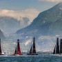 Racing off Riva del Garda comes with the spectacular backdrop