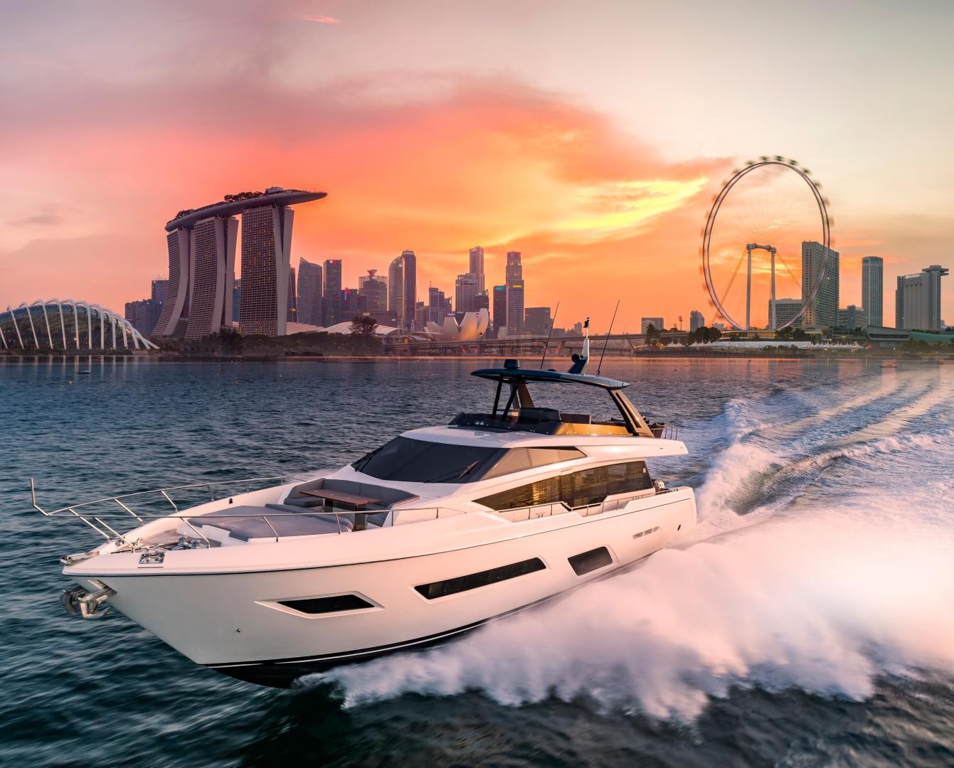 Ferretti Group al Singapore Yacht Show dal 12 al 15 aprile 2018