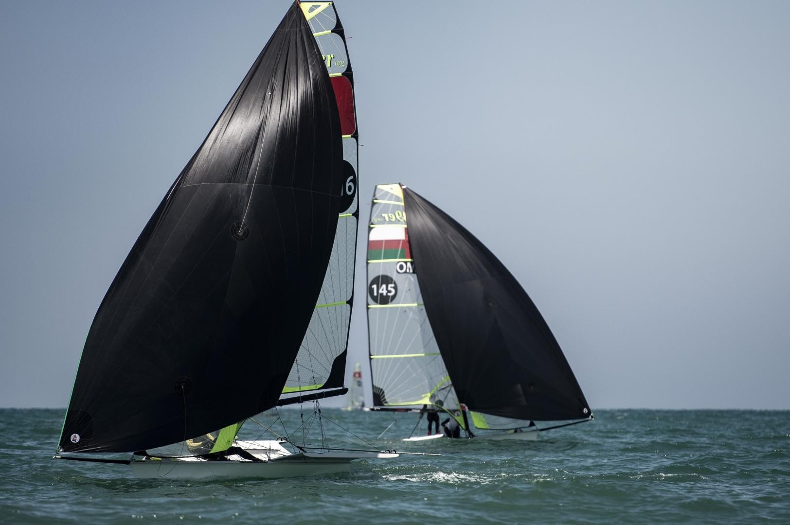 Sailors battle the elements on day 4 of Mussanah Open Championship