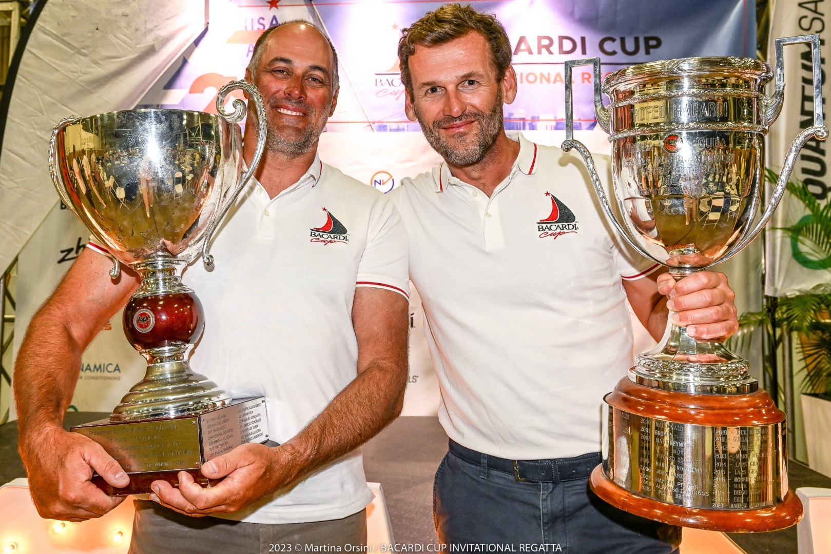 Mateusz Kusznierewicz/Bruno Prada make history by winning their fourth successive Bacardi Cup