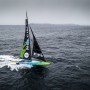 The Ocean Race 2022-23 - 28 March 2023, Leg 3 Day 29 onboard Team Holcim - PRB. Drone view, Cape Horn in the background.
© Julien Champolion | polaRYSE / Holcim - PRB / The Ocean Race