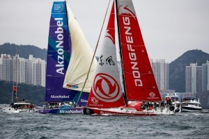 Volvo Ocean Race: la HGC In-Port race di Hong Kong