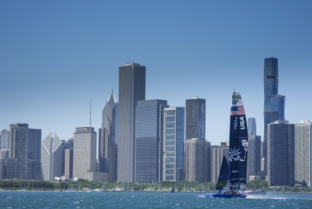 SailGP prepares for a weekend of firsts at Chicago's Skyline Stadium