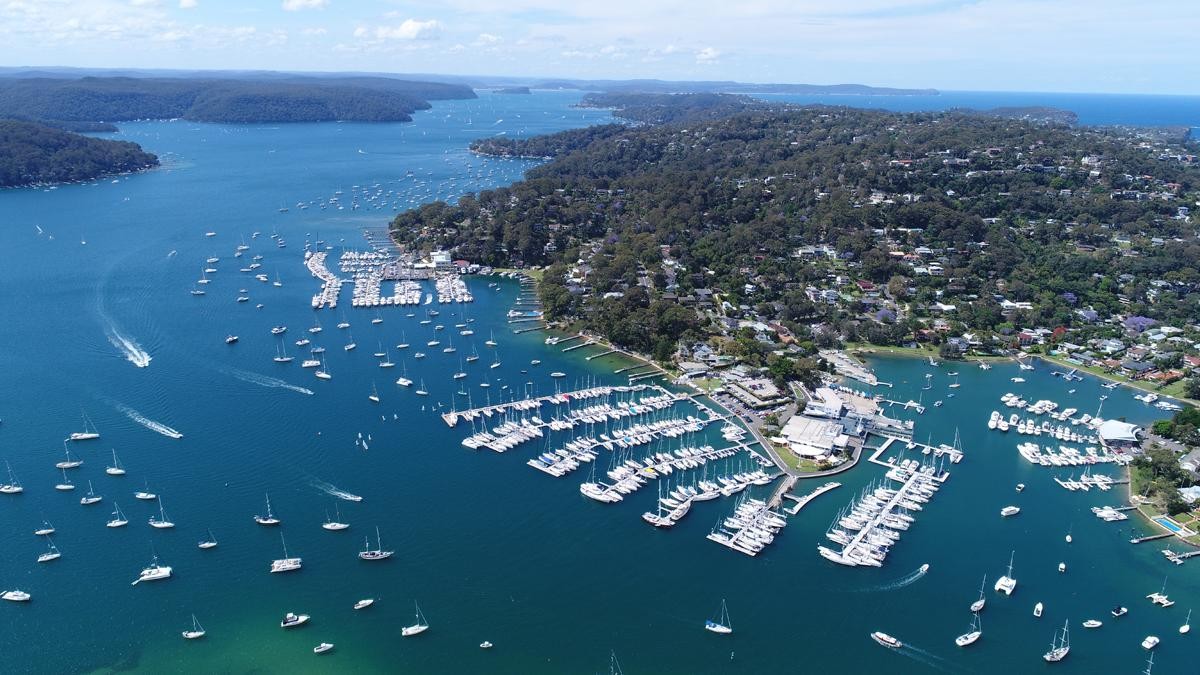 Royal Prince Alfred YC and Pittwater • Pic: RPAYC
