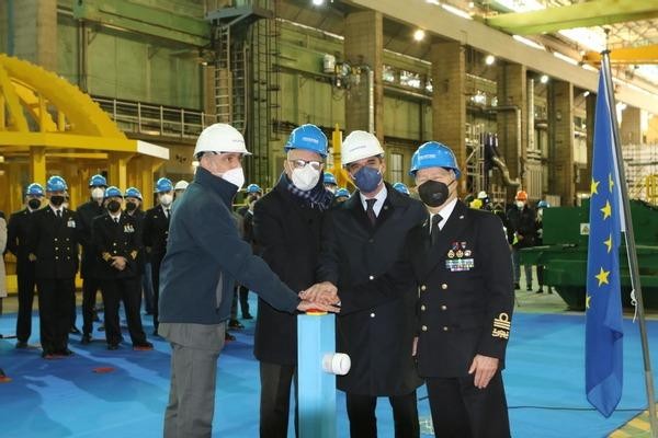 Production activities on the first Italian Navy’s NFS submarine start