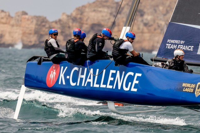 K-Challenge Team France sauntered into the lead with three bullets today.
