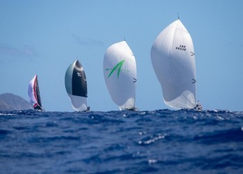 Champagne sailing on the final day of 49th BVI Spring Regatta