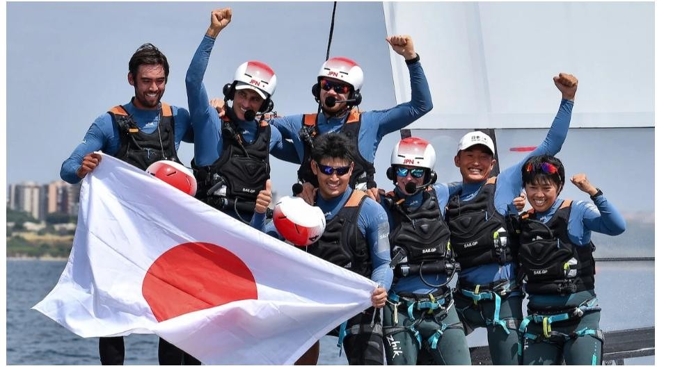 Team Japan vince Taranto SailGP