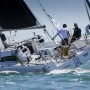 Nick Martin's Sun Fast 3600 Diablo, racing with Cal Finlayson continues to lead the ranking for the double-handed class in the Sevenstar Round Britain and Ireland Race © Paul Wyeth
