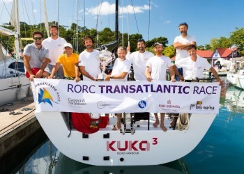 Franco Niggelers Cookson 50 Kuka3 Gesamtsieger des RORC Transatlantic Race 2018