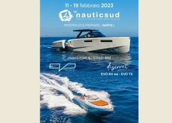 Evo Yachts torna al NauticSud con due modelli, Evo R4 WA e Evo T3