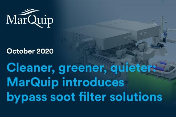 Cleaner, greener, quieter: MarQuip introduces bypass soot filter solution