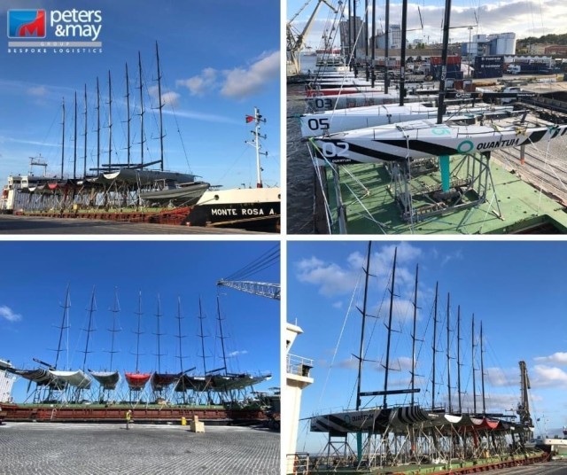 Logistics partners Peters & May extend successful 52 Super Series collaboration for a further three years