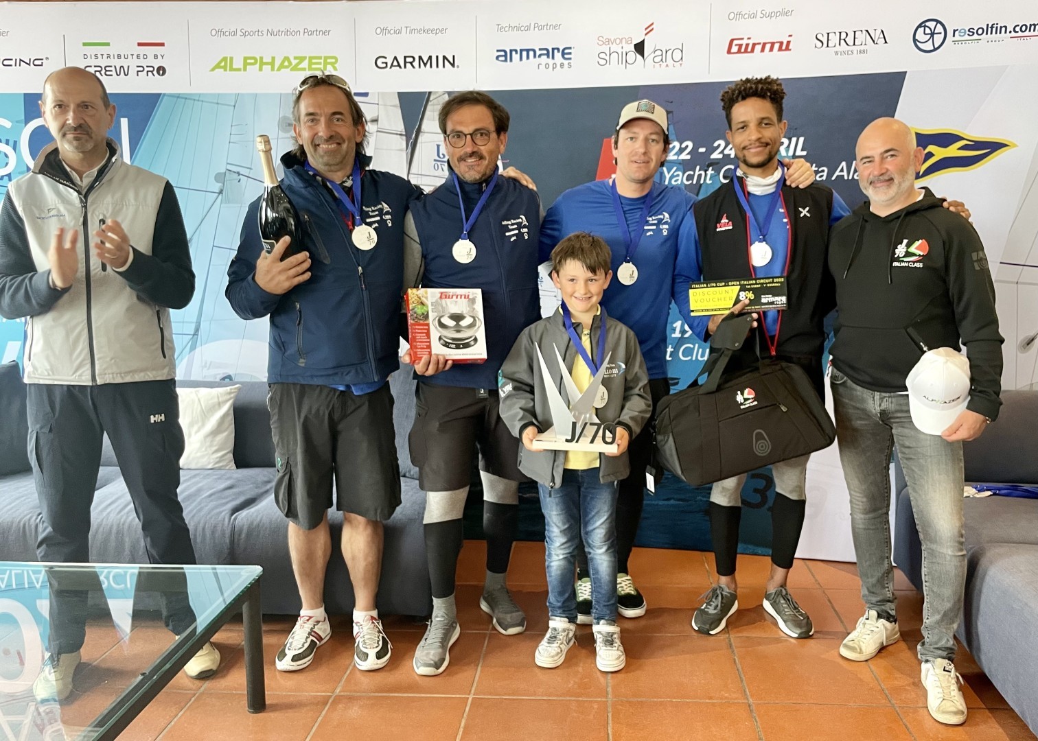 J/70 Cup 2022: Sailing Racing Team è il vincitore del primo evento