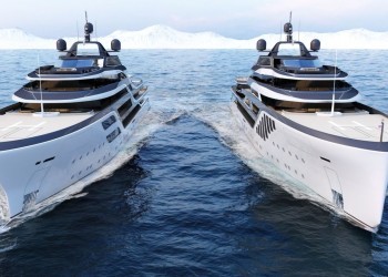 Baikal Yacht Group will build two megayachts of 86 meters at once