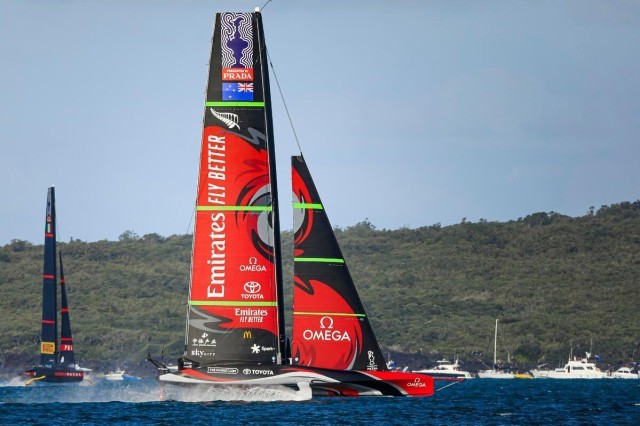 Emirates Team New Zealand vince l'America's Cup con Armare Ropes